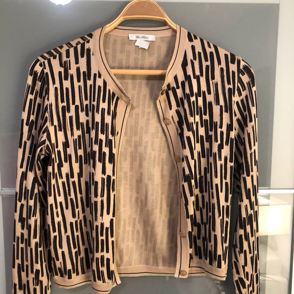 MaxMara Designer Long sleeve cardigan